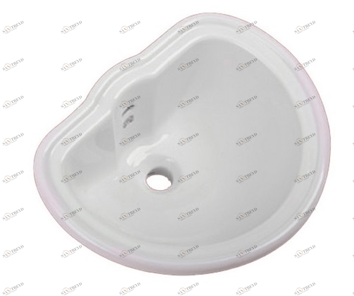 ML.BLL-25.046.bi Накладная раковина на столешницу  круглая Migliore 