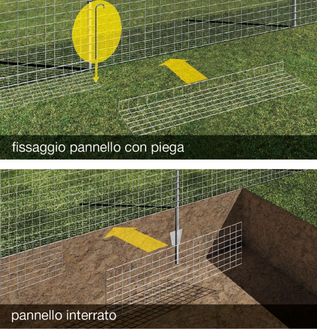 Оцинкованный стальной забор Gruppo CAVATORTA D-Fence System ARCH-00045134 - Вид №4