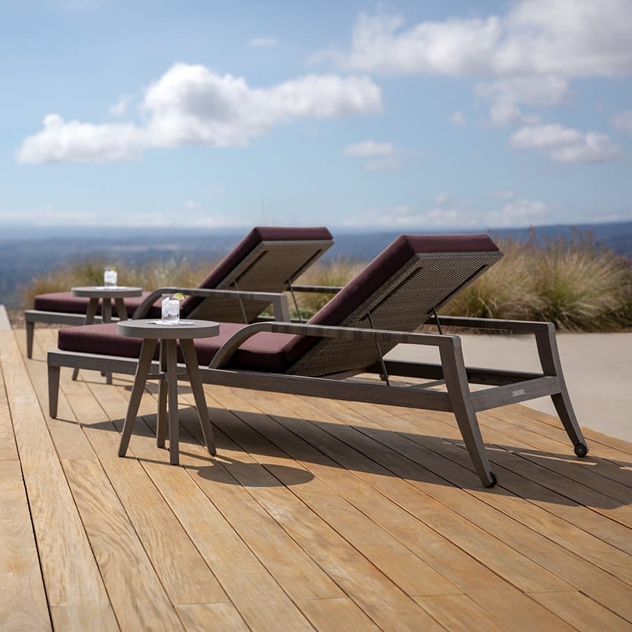 Круглый стол из тикового дерева JANUS et Cie Альпинарий ARCH-00114040 - Вид №4