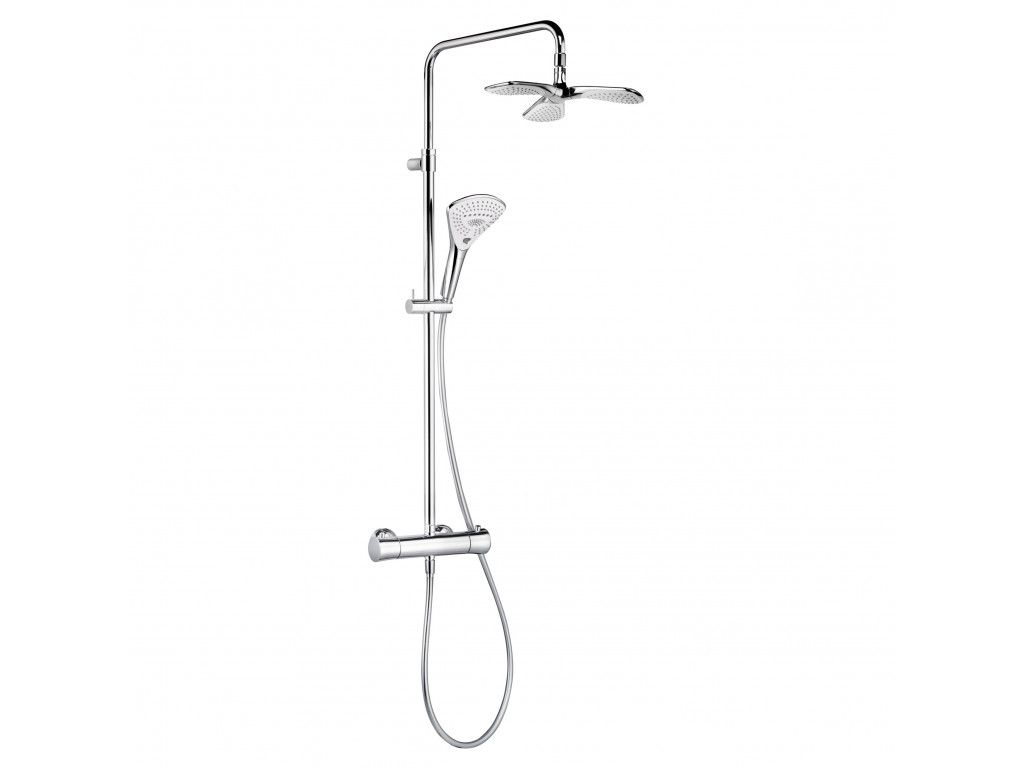 6709605-00 KLUDI DUAL SHOWER SYSTEM с термостатом KLUDI FIZZ хром 