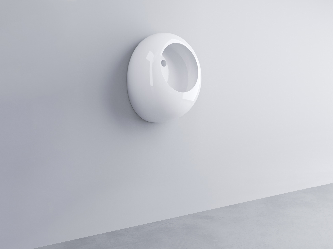 ORBLM-BL писсуар подвесной Mini Ball cielo Urinal Ceramica Cielo