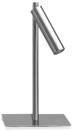 Регулируемая никелевая настольная лампа Manhattan Santreyd sun-id-1441745 - Вид №2