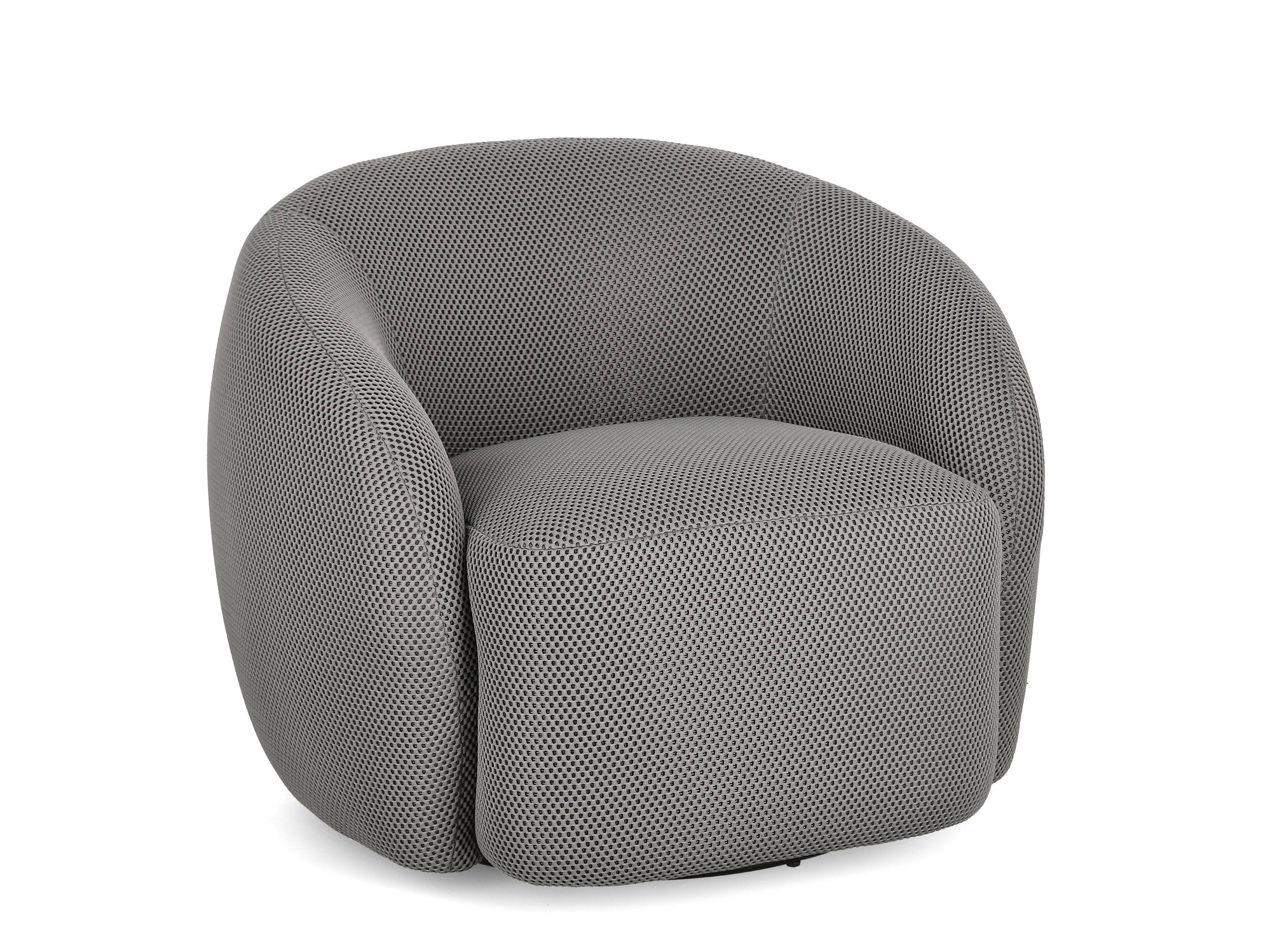 Тканевое вращающееся кресло с подлокотниками BIZZOTTO ONERVA ARCH-00153129