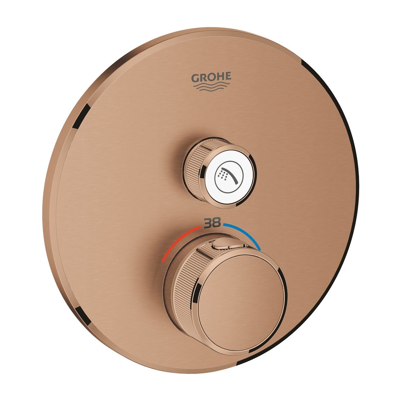 1 способ термостатический смеситель Grohe Grohtherm SmartControl ARCH-00093178 - Вид №8