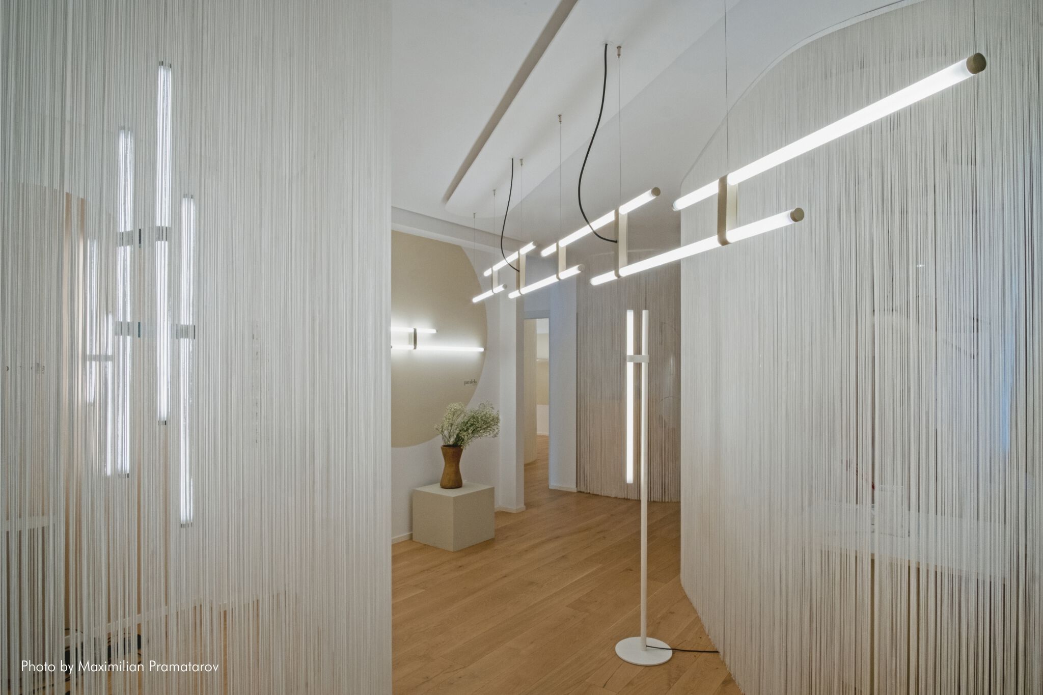 Светодиодный подвесной светильник из боросиликатного стекла AXOLIGHT Paralela ARCH-00049092 - Вид №10