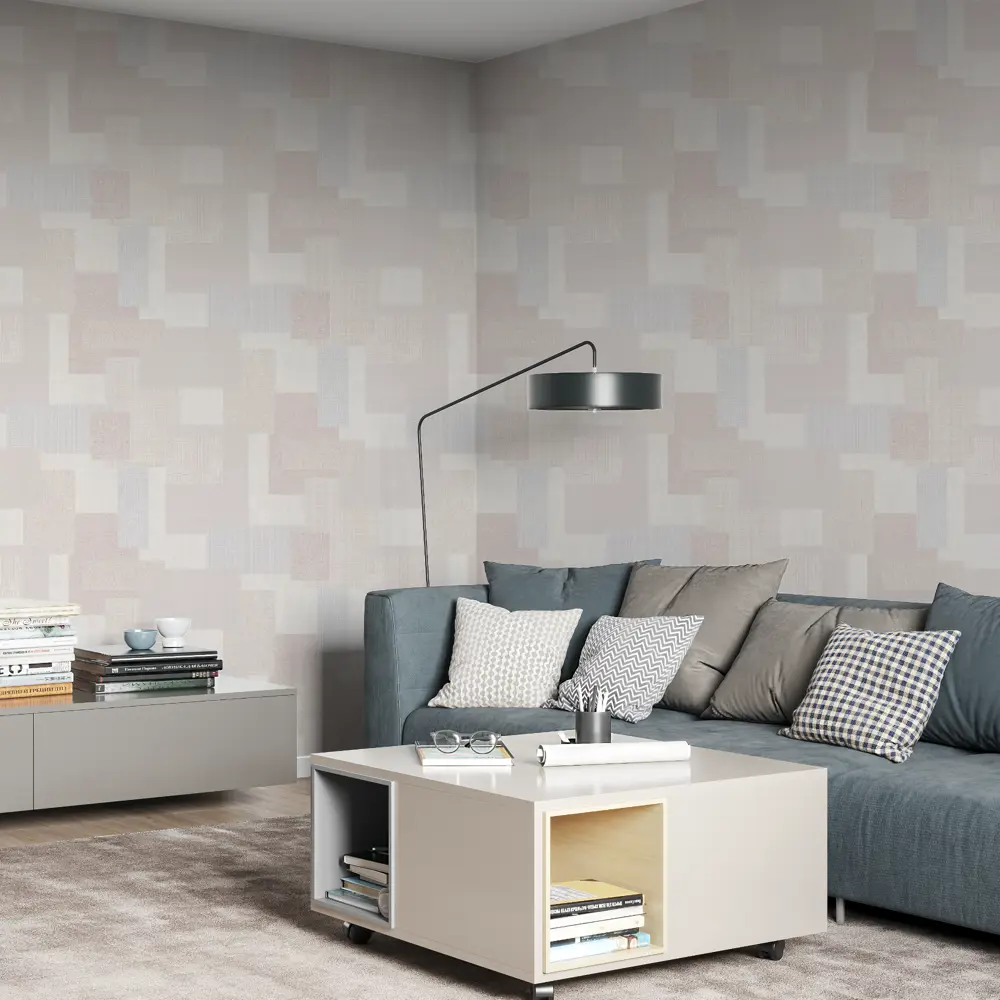 Обои флизелиновые Palitra Home Panels бежевые 1.06 м HC31141-12 STLM-2076604 - Вид №3
