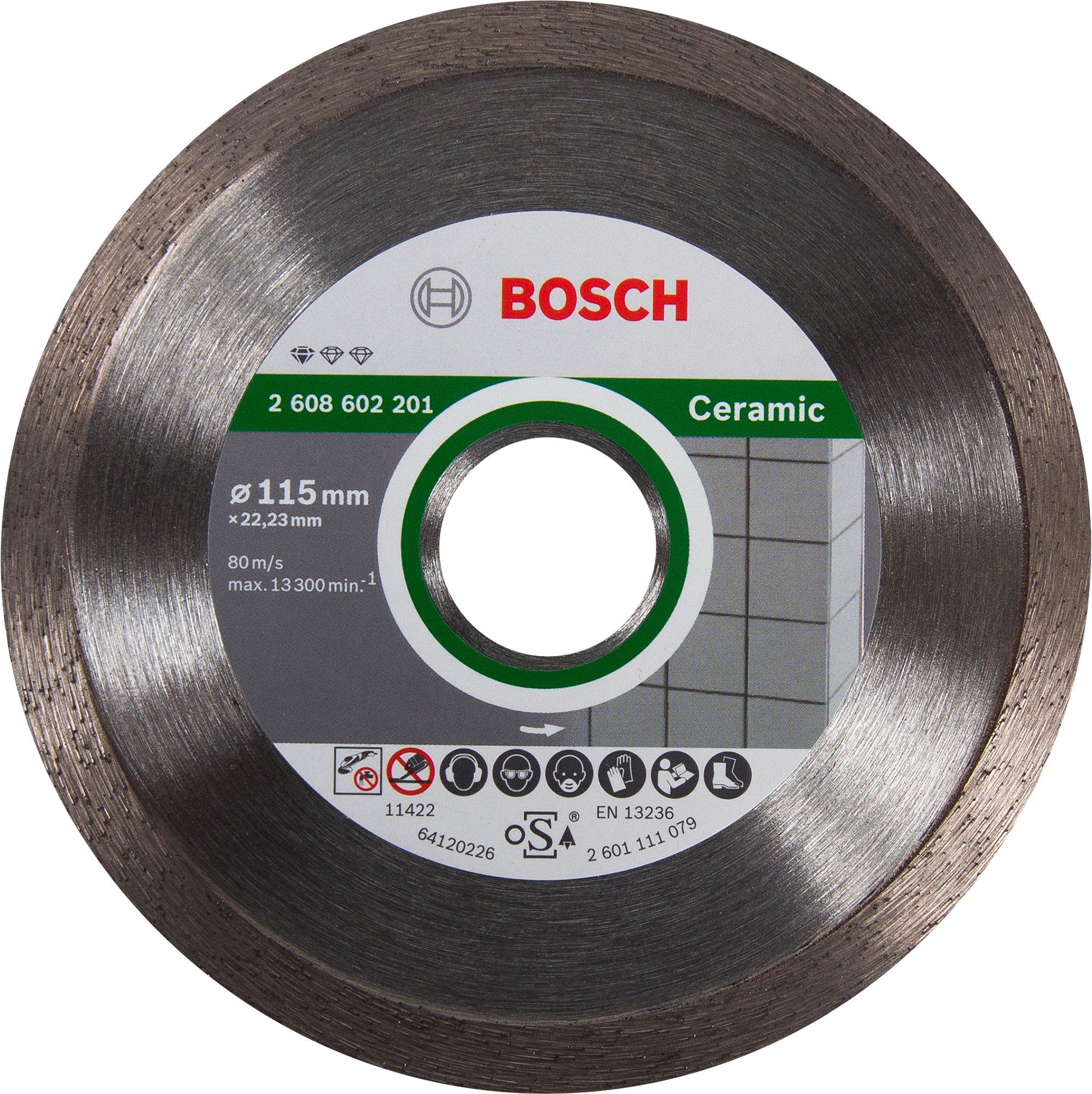 Алмазный диск BOSCH PROFESSIONAL для керамики и камня 115 мм 19501300 STLM-0013470