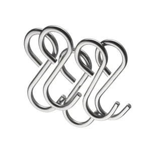 Комплект крючков для рейлинга Lemax 3x2x6 см металл цвет хром 5 шт.