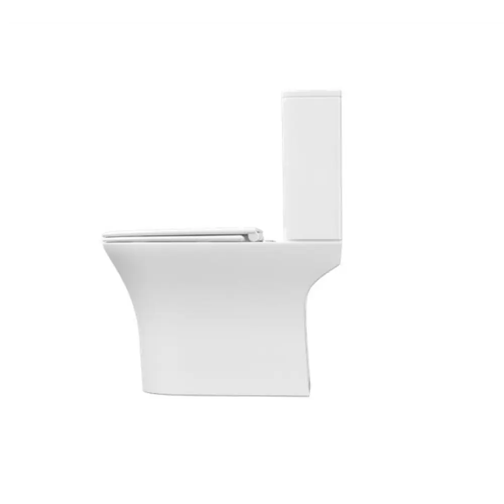 Унитаз-компакт Aquatek Optima T безободковый двойной смыв торнадо цвет белый STLM-2014207 - Вид №4