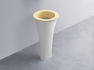 AMLA45-CN+AMPILT-PL+AMCOLT-BL Раковина Amedeo Tondo отдельностоящая cielo Enjoy + Amedeo