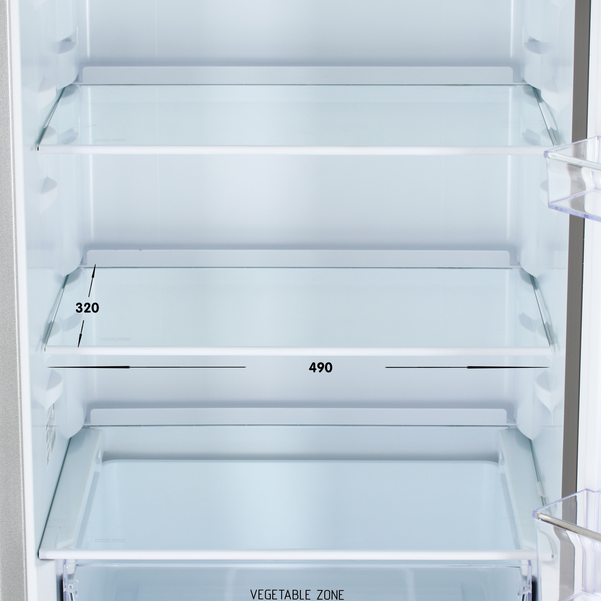 9056378 Холодильник с морозильником   Nordfrost NRB 154 S серебристый STDN-0141069 - Вид №8