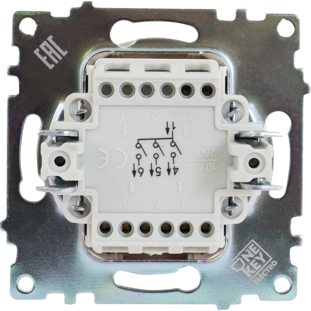 ONEKEYELECTRO Выключатель Florence 3-клавишный для люстр и светильников 82126997 STLM-0019882 - Вид №3