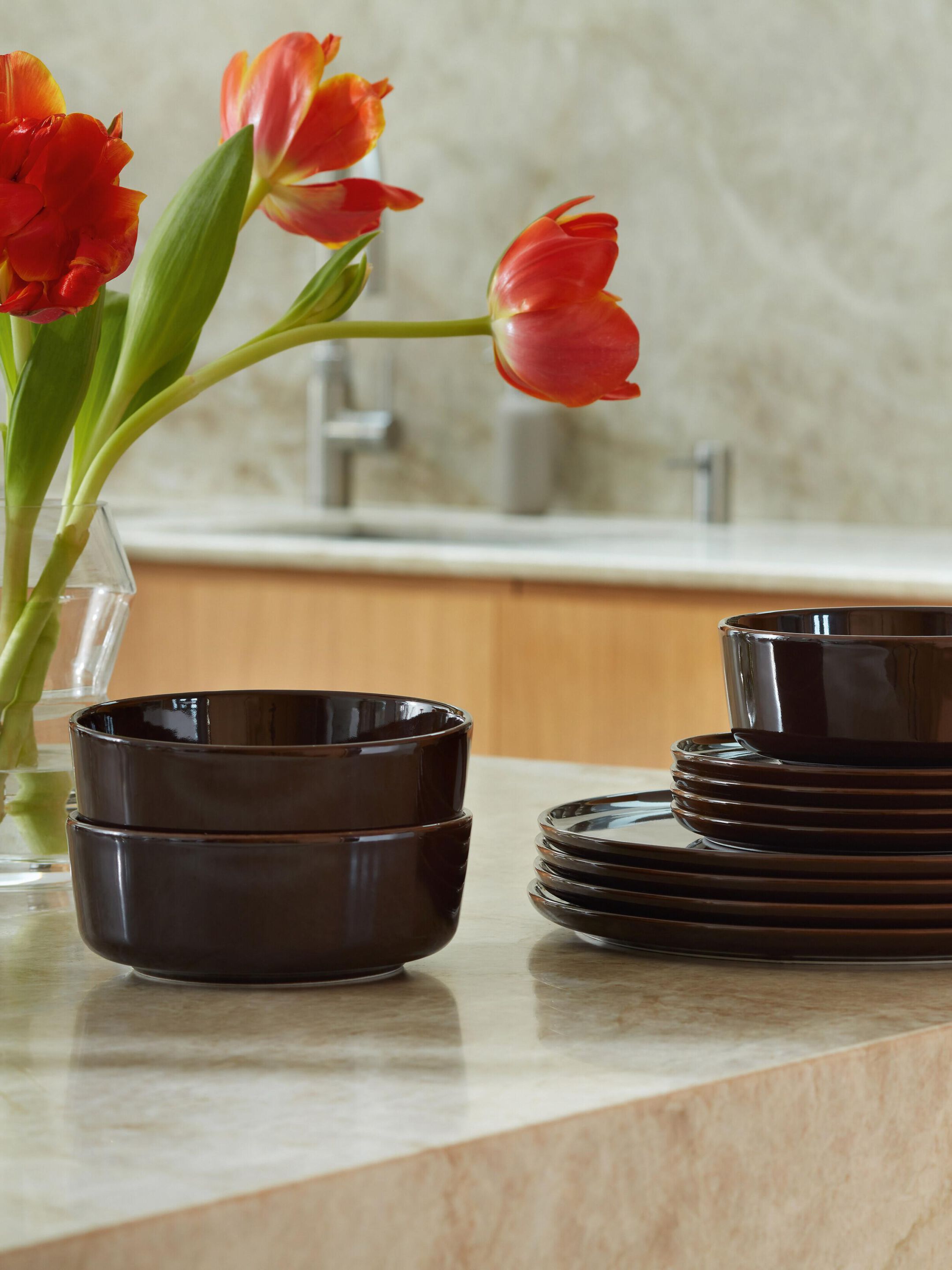 Набор фарфоровых чаш-Ø15cm LSA Collective ARCH-00071008 - Вид №3