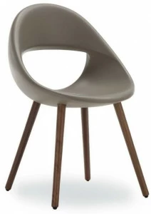 Tonon Стул из цельного мягкого полиуретана на деревянной основе Lucky 906 .11