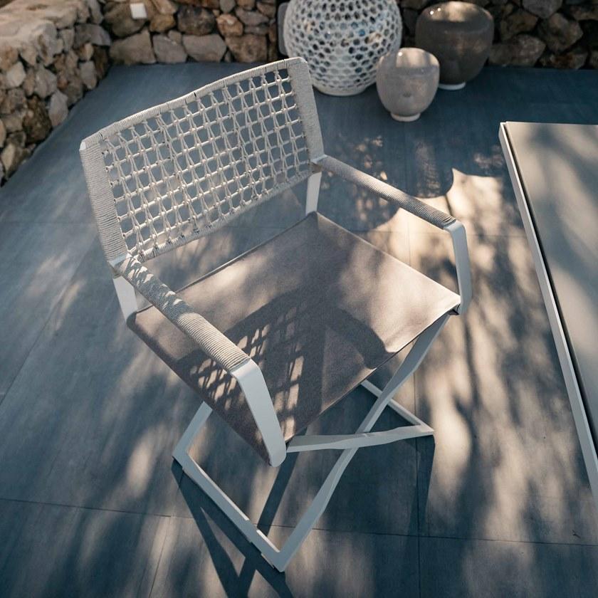 TRIBÙ Складной садовый стул с подлокотниками Regista 02018 - Вид №1