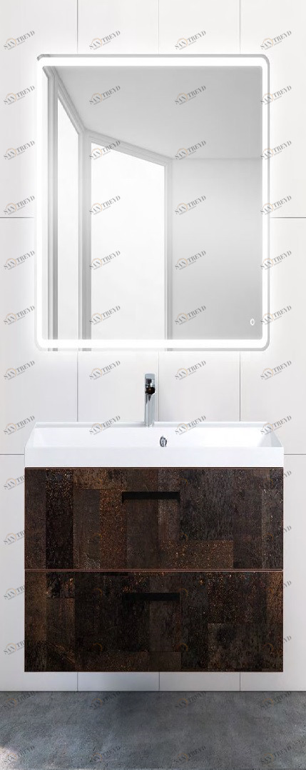 Мебель для ванной BelBagno AURORA-600-2C-SO-MET
