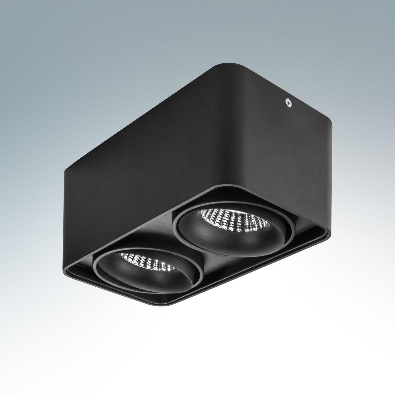 Потолочный светодиодный светильник Lightstar Monocco 052127 LIGHTSTAR MONOCCO 082882 Черный  - Вид №1