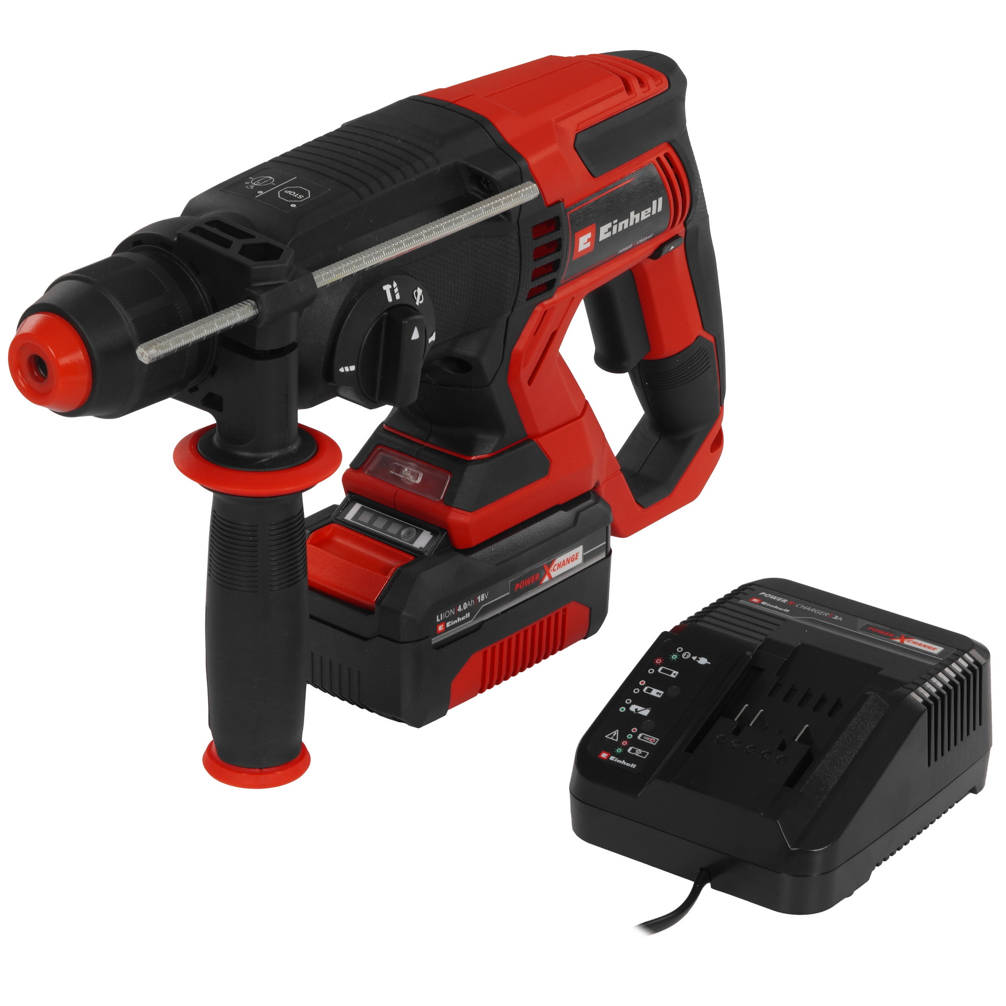 Перфоратор Einhell PXC TE-HD 18/20 Li Power X Change 18V 9183078 STDN-0047022 - Вид №1