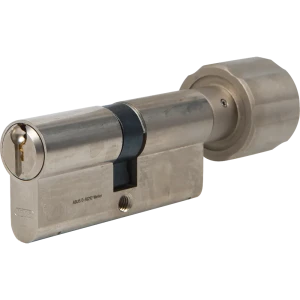 Цилиндр Abus Standard, 30х30 мм, ключ/вертушка, цвет никель 82276500 STLM-2057557
