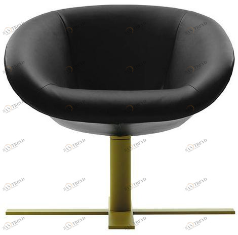 B&B Italia Поворотное кожаное кресло Mart sun-id-1483097