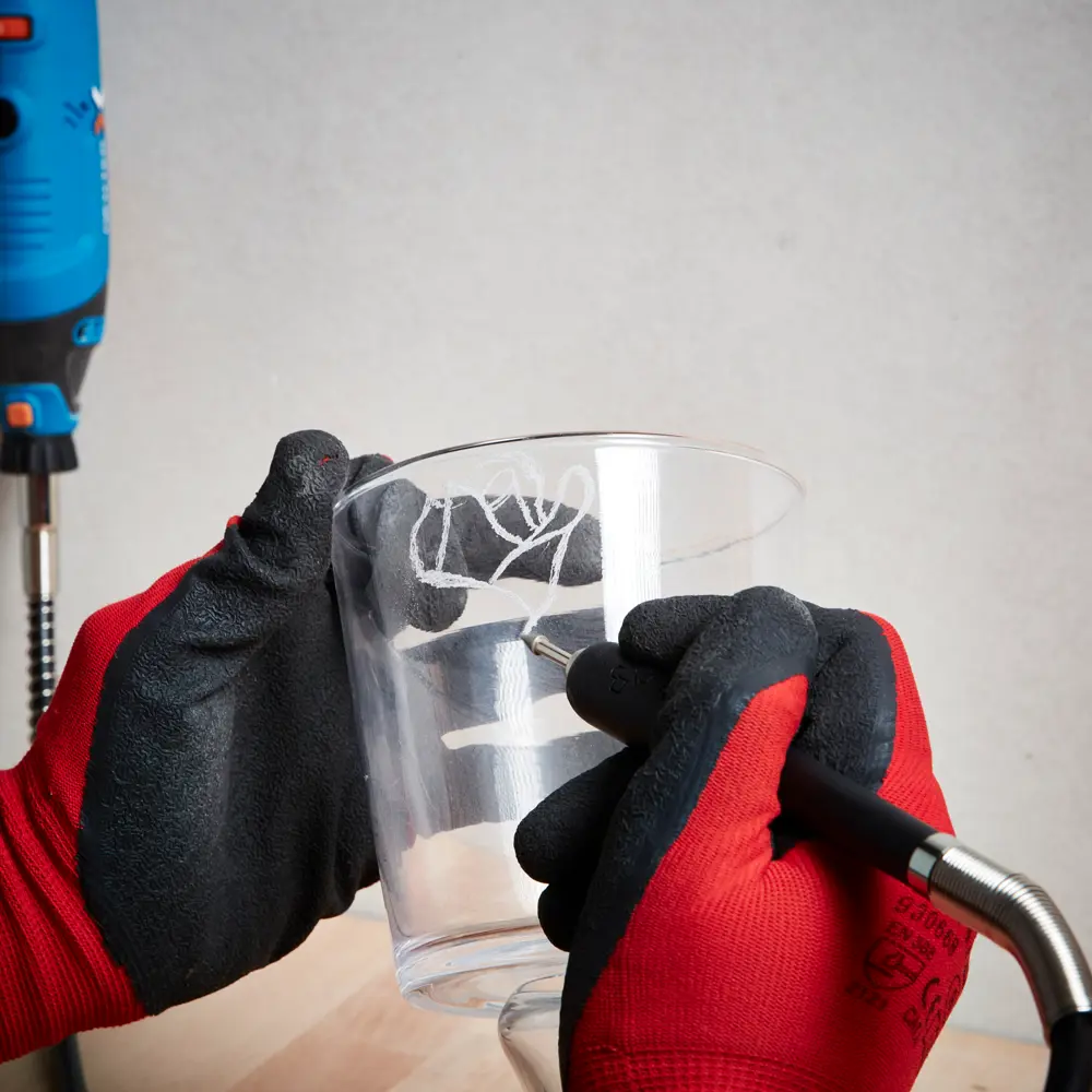 Гравер сетевой Dexter 5 150MD2.5, 150 Вт, гибкий вал и набор насадок 62 шт STLM-2107499 - Вид №14