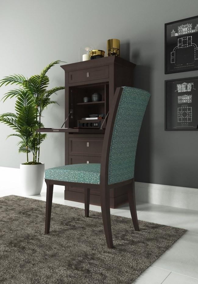 SELVA Мягкое кресло из бука и ткани  1611  - Вид №9