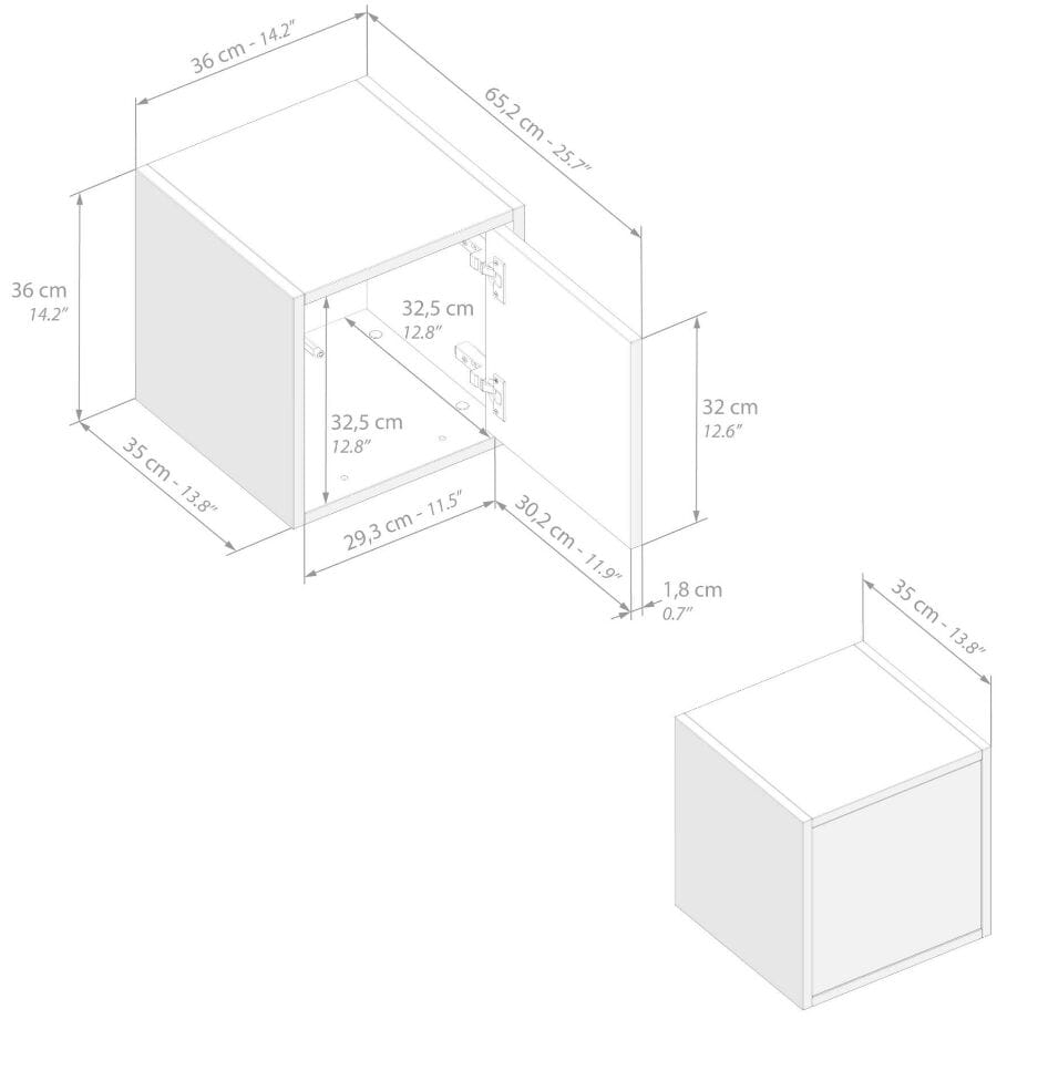Модульная оборудованная стена установленная стеной в меламинированном Mobili Fiver IACOPO ARCH-00070420 - Вид №80