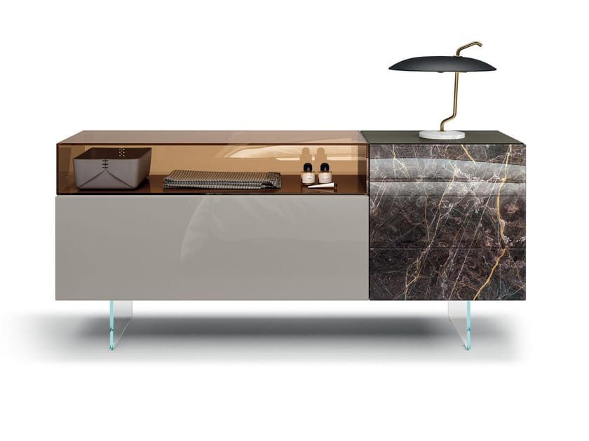 Стеклянный комод Lago 36E8 GLASS - 2623 ARCH-00039862