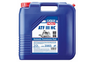 15510353 НС-синтетическое трансмиссионное масло для АКПП ATF III HC 20л 3965 LIQUI MOLY