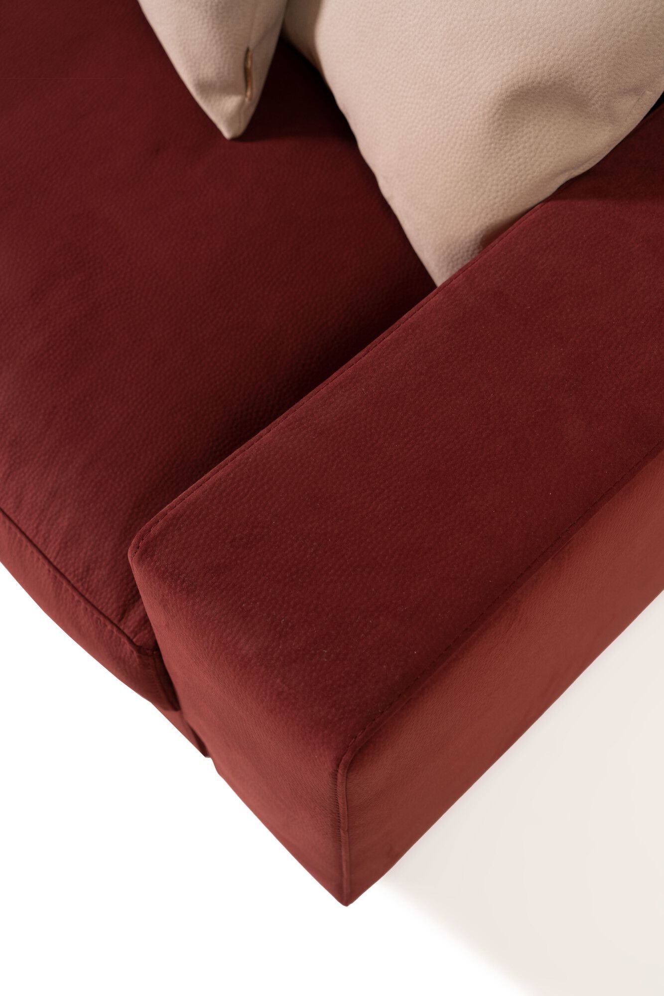 Диван из микрофибры с полуостровом Mantellassi 1926 YOU GLAM ARCH-00142182 - Вид №6