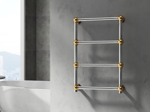 Полотенцесушитель из нержавеющей стали и меди