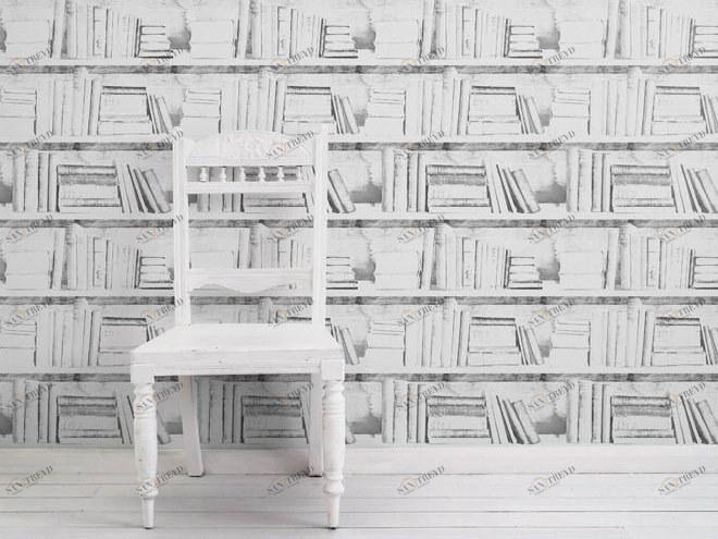 Mineheart Виниловые обои Almost white Wal/075