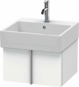 VA612401818 Тумбочка подвесная Vero Air #VA6124 484 x 431 мм Белый матовый, декор
