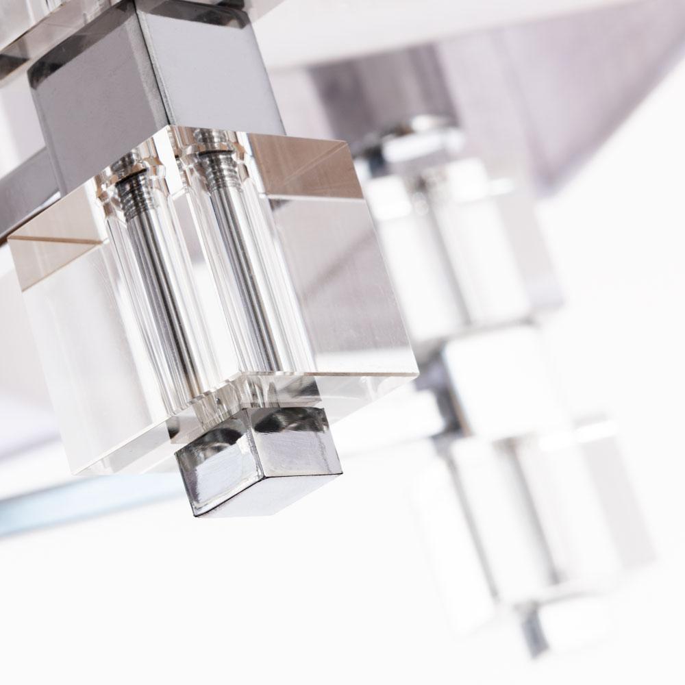 Подвесная люстра Arte Lamp North A5896LM-6CC ARTE LAMP ДИЗАЙНЕРСКИЕ, NORTH 328819 Белый;хром  - Вид №2