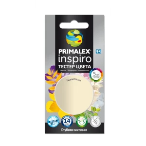 Тестер краски для стен Primalex Inspiro цвет шампань 0.03 л