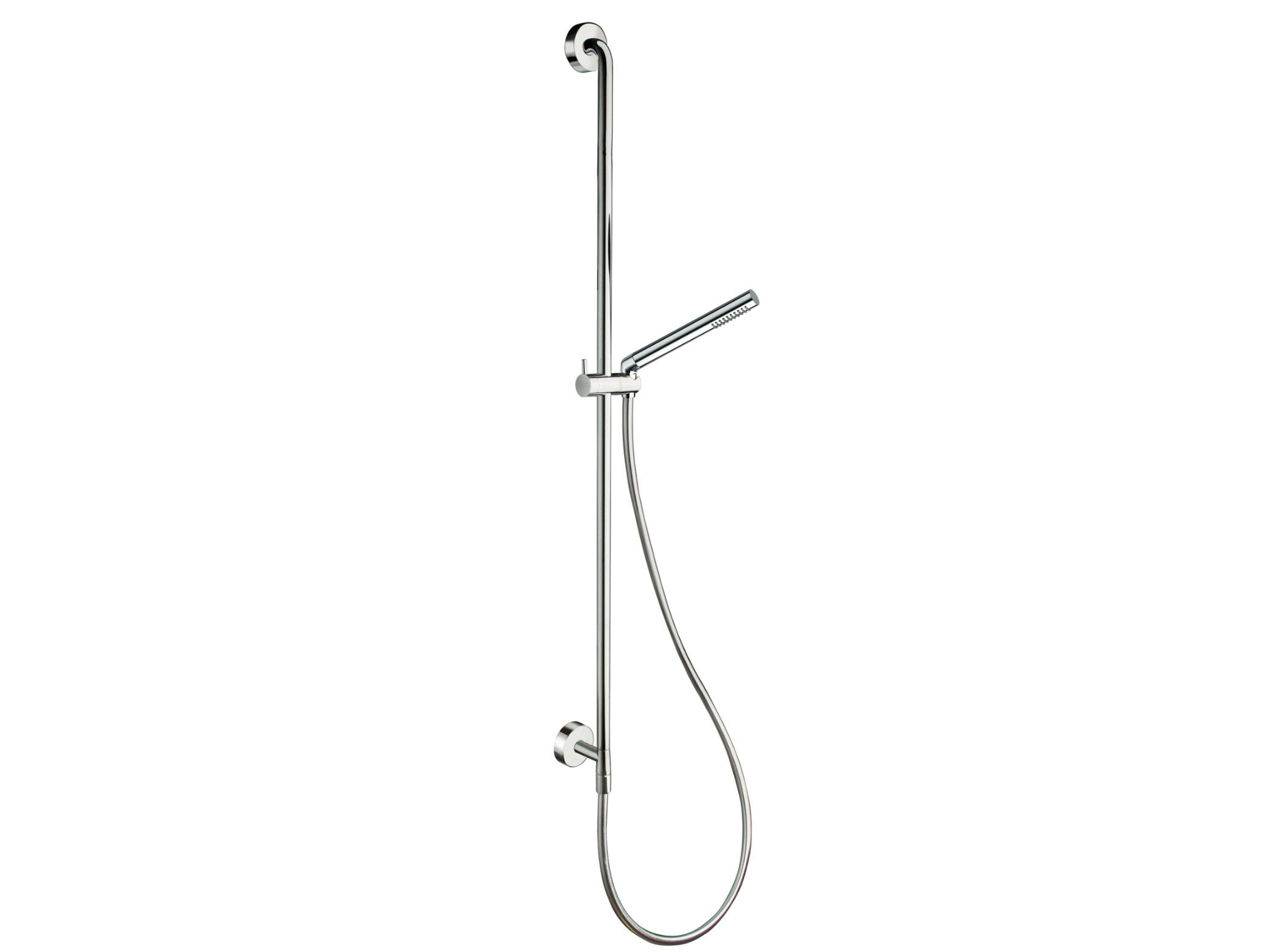 Стержень из нержавеющей стали с ручным душем CRISTINA Rubinetterie дополнения для душа / ванны / умывальника - Inox collection ARCH-00116632
