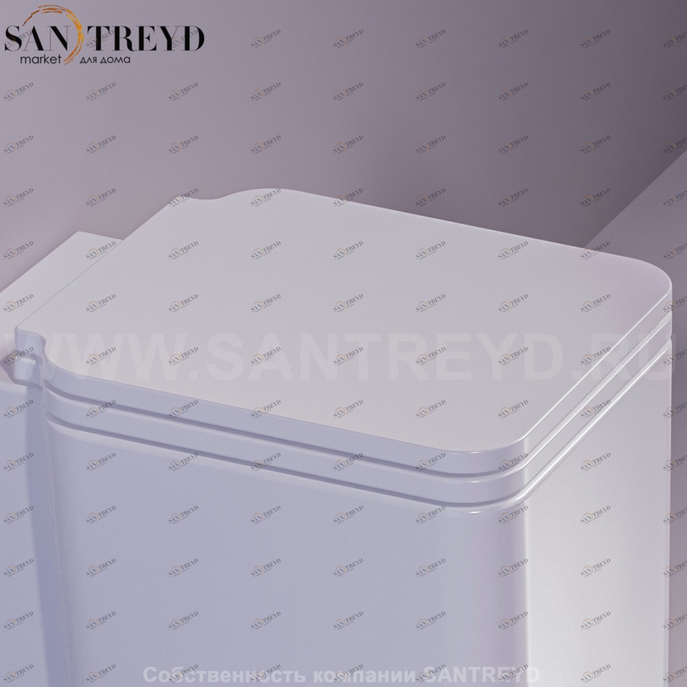 FL27D01BIANCOCR Крышка сиденье для унитаза Simas Flow