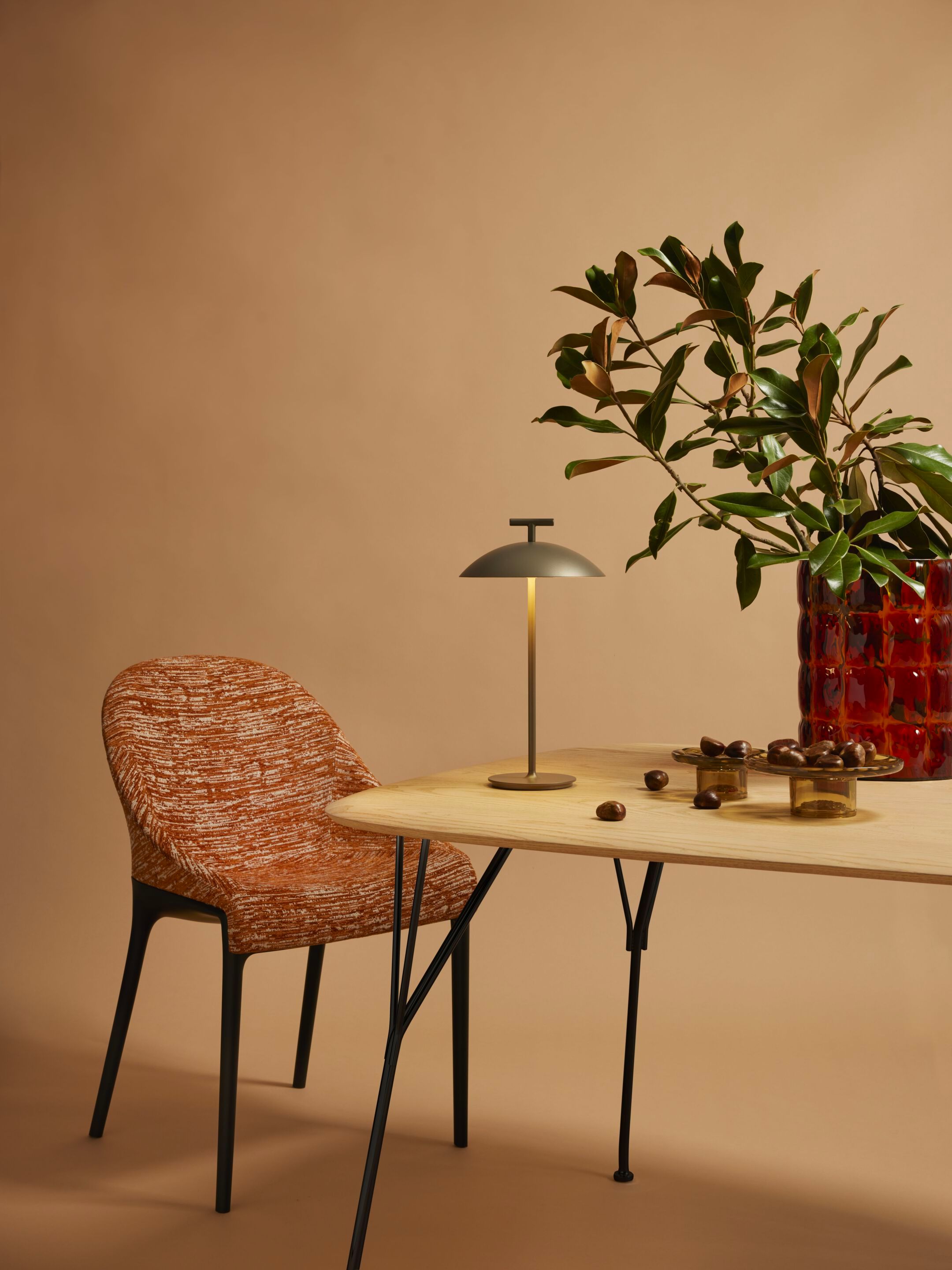 Стул из ткани и инженерного пластика Kartell ELEGANZA ELA ARCH-00099581 - Вид №37