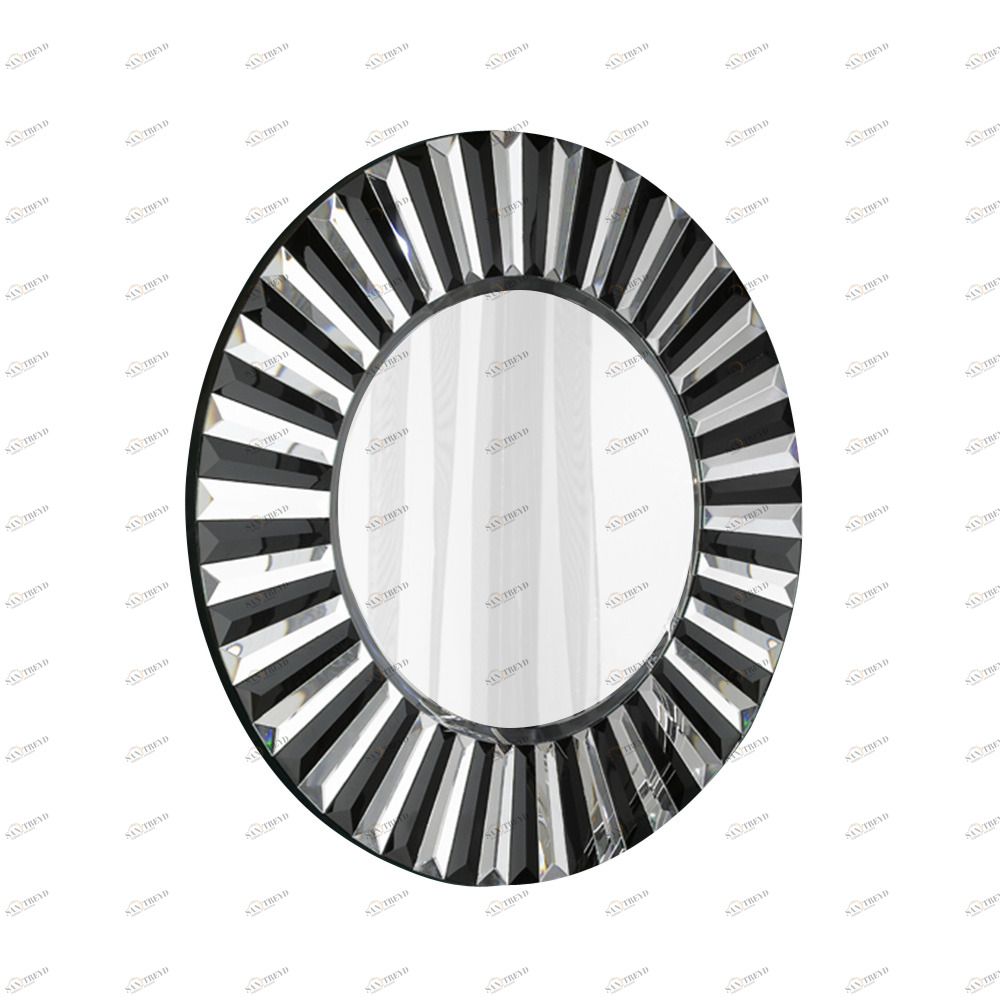 Зеркало круглое Alberta от Schuller SCHULLER ДИЗАЙНЕРСКИЕ 247243 Черный 