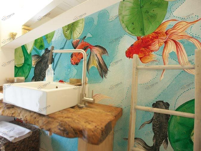 GLAMORA Моющиеся виниловые обои Sweet little dots sun-id-1362361