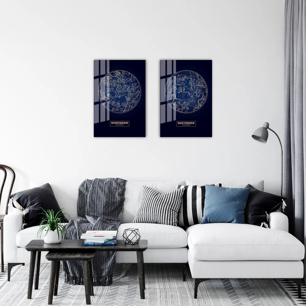 Картина на стекле «Зодиак Север» 40x60 см 84531563 STLM-2134757 ARTABOSKO  - Вид №5
