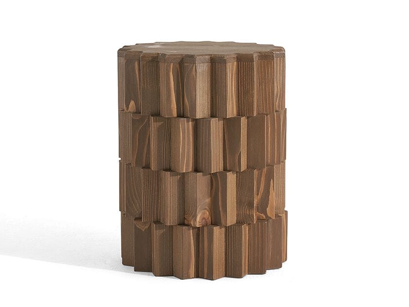 Круглый журнальный столик из массива дерева NDESIGN Ezora ARCH-00142424