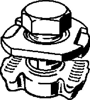 Viega Фиксирующая гайка Prevista Dry Plus 8437.9 (494179) 494 179 - Вид №1