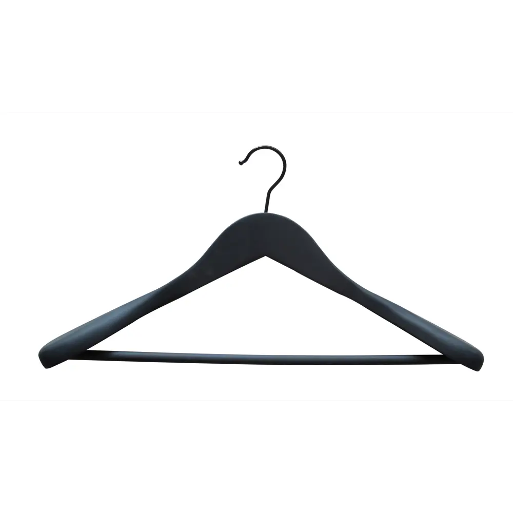 Плечики KONSENSA 45 см дерево цвет черный STLM-2108590