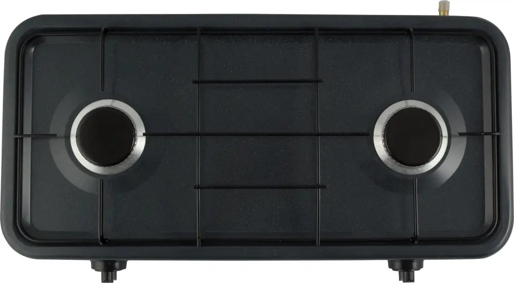 Santreyd Газовая плита настольная 2 конфорки черная сталь 87964042