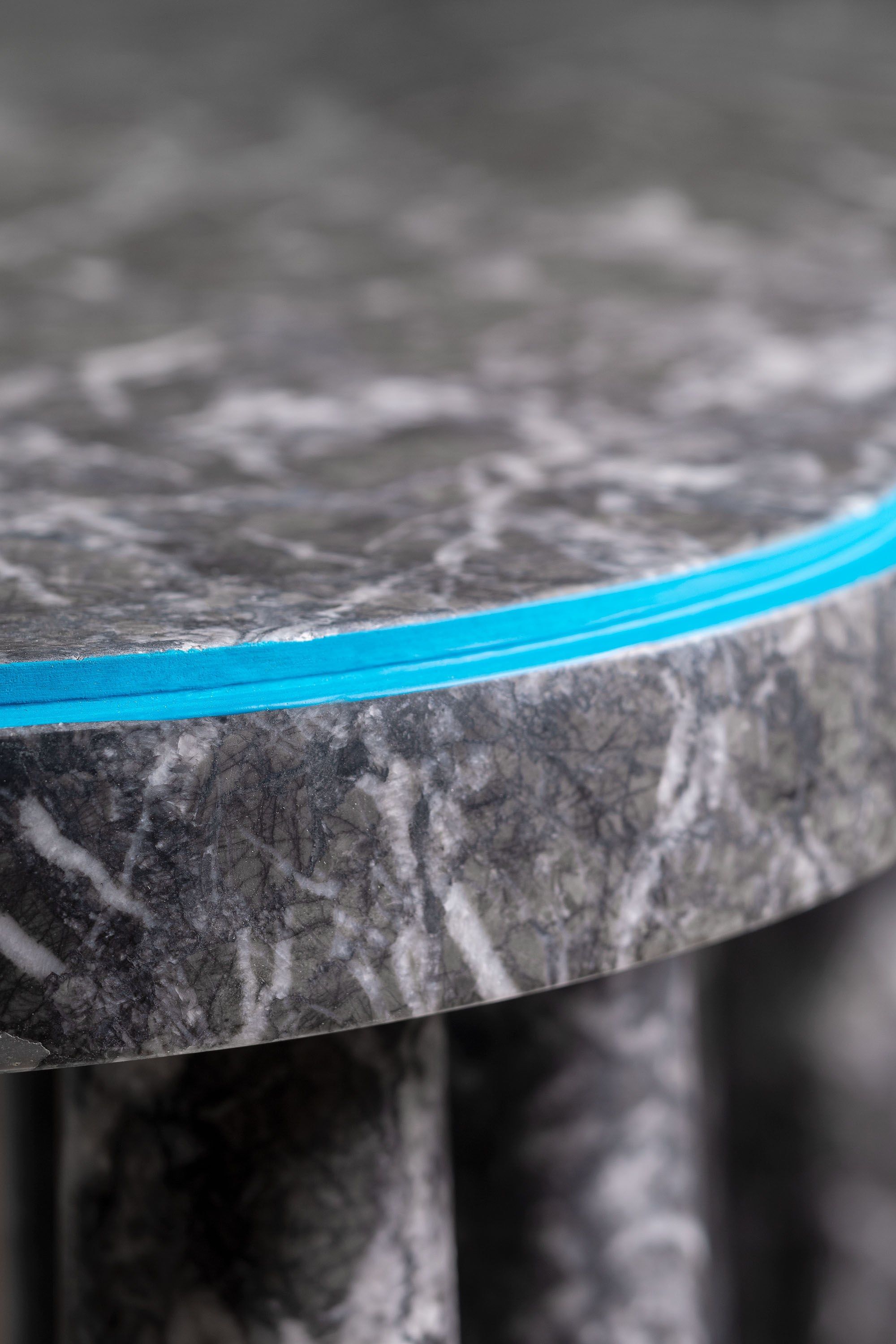 Овальный мраморный консольный стол Movimento Gallery BOGDAN ARCH-00029770 - Вид №5