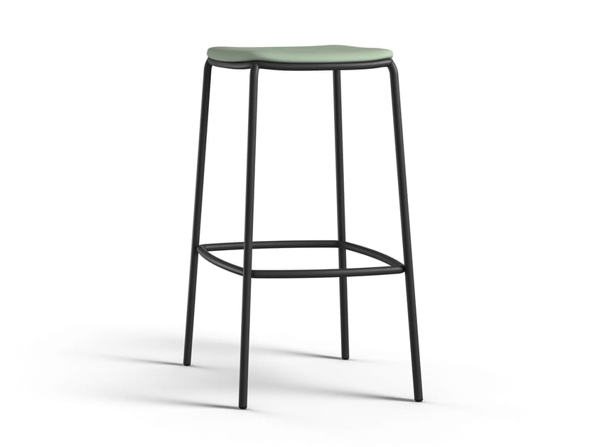 Стальной барный стул с подставкой для ног Brunner nate s ARCH-00077143