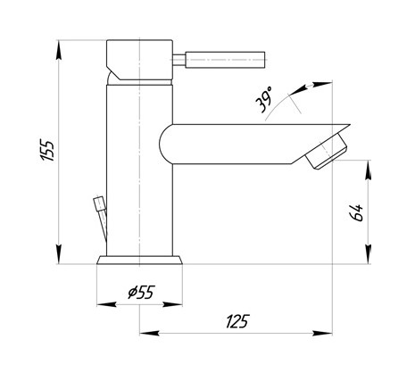 18660 Смеситель Migliore Kobuk  - Вид №1