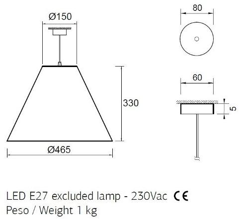 ENGI Металлический светодиодный подвесной светильник  Enbt  - Вид №3