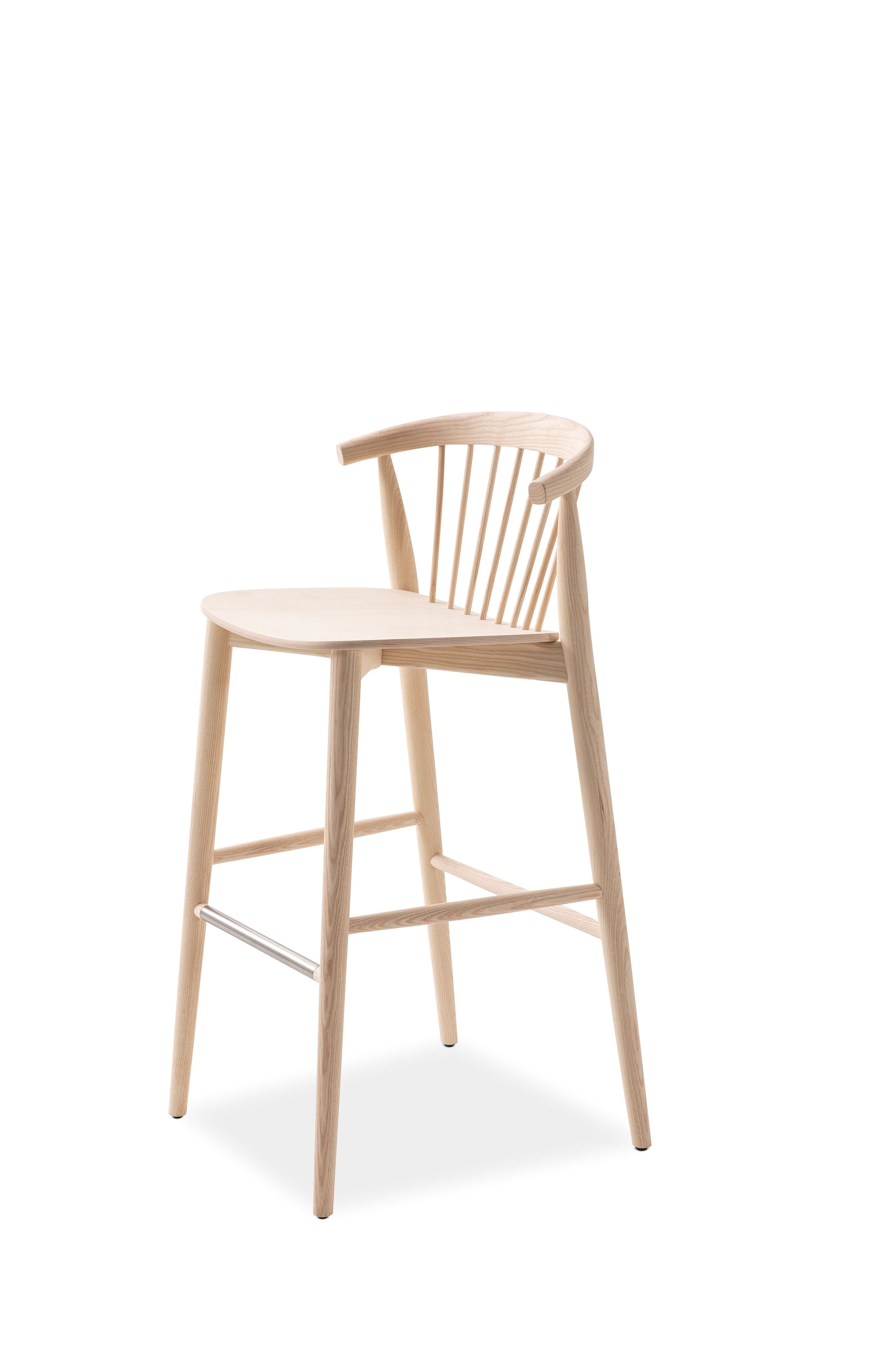 Высокий стул из ясеня CAPPELLINI Newood ARCH-00068221 - Вид №1